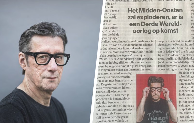 Apel la procurorul general al Belgiei, după opinia unui romancier flamand despre acțiunile Israelului în Gaza. E acuzat de instigare la omor