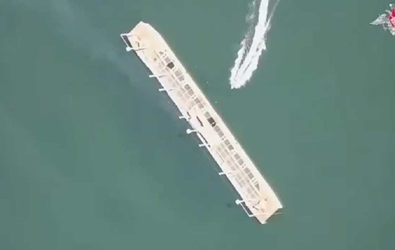 O navă ucraineană care se afla în apropiere de Delta Dunării, lovită în plin de dronele rusești: doi marinari au murit