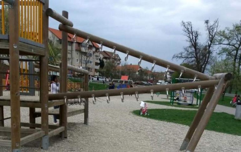 Fetiţă de 11 ani  din Sibiu, în stare gravă la spital, după ce i-a căzut în cap o bârnă de lemn