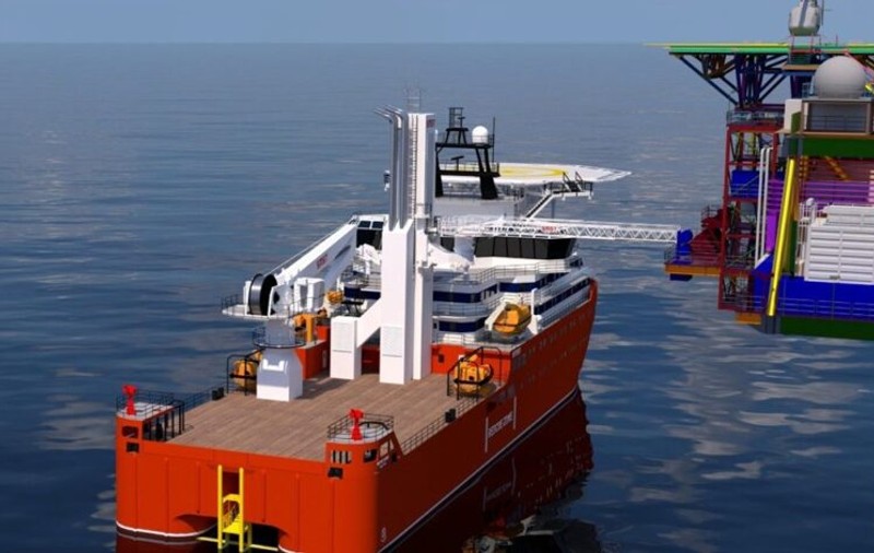 OMV Petrom construiește într-un șantier naval norvegian o nouă navă de sprijin pentru platformele petroliere din Marea Neagră