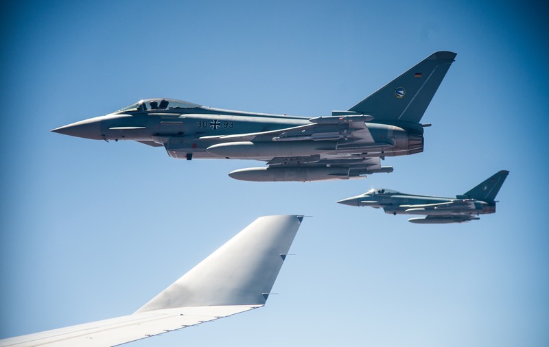 Aeronave de luptă britanice și germane au interceptat un avion rusesc care se apropia de spațiul aerian al Estoniei