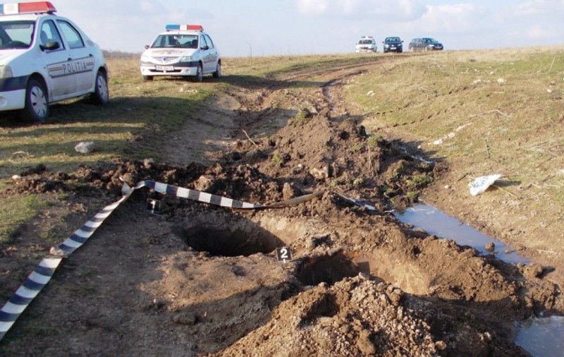 Fosile de mamut descoperite în albia unui pârâu din Botoşani