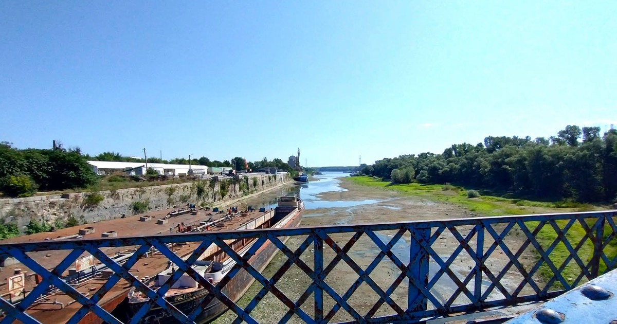 Situație critică pe Dunăre. Sursă foto: Facebook /Apele Române.
