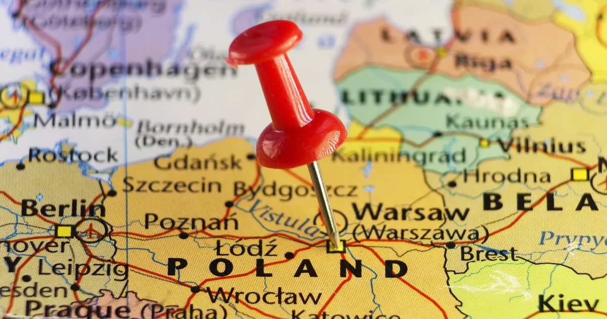 Curiozități despre Polonia. Ce nu știai despre Polonia - Imagine cu harta Poloniei