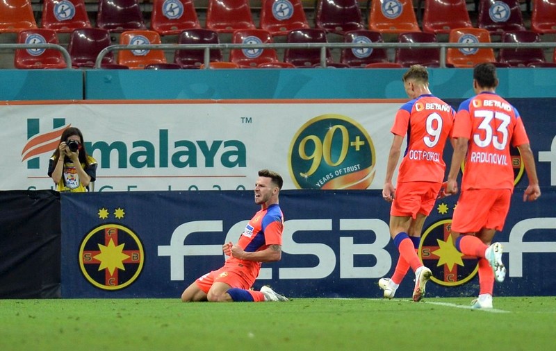 FCSB - Şahtior Karagandy 1-0, în prima manşă a turului II preliminar din Conference League