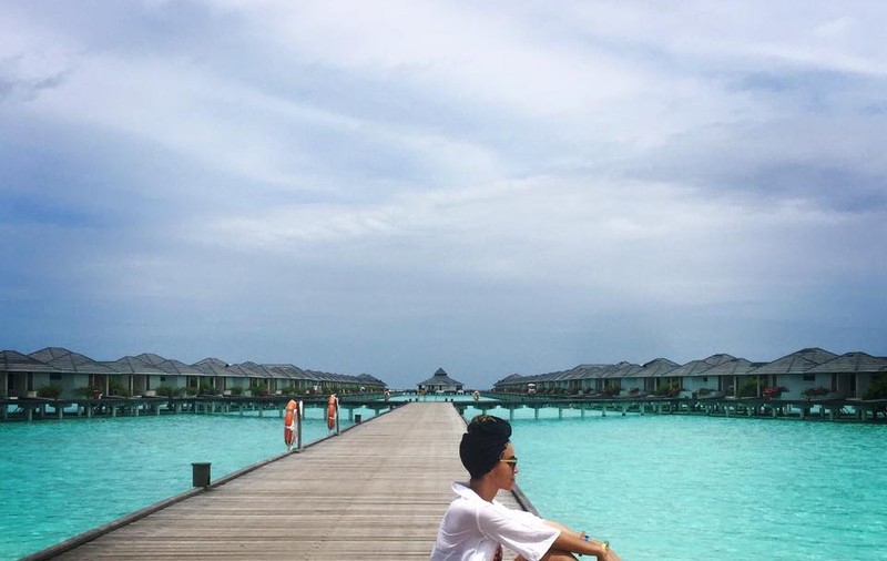 Adelina Pestrițu a plecat în Maldive pentru o  ședință foto spectaculoasă. Imagini rare cu iubita lui Speak