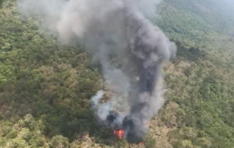 Un elicopter militar s-a prăbușit în Mexic. Cinci persoane au murit / FOTO&VIDEO