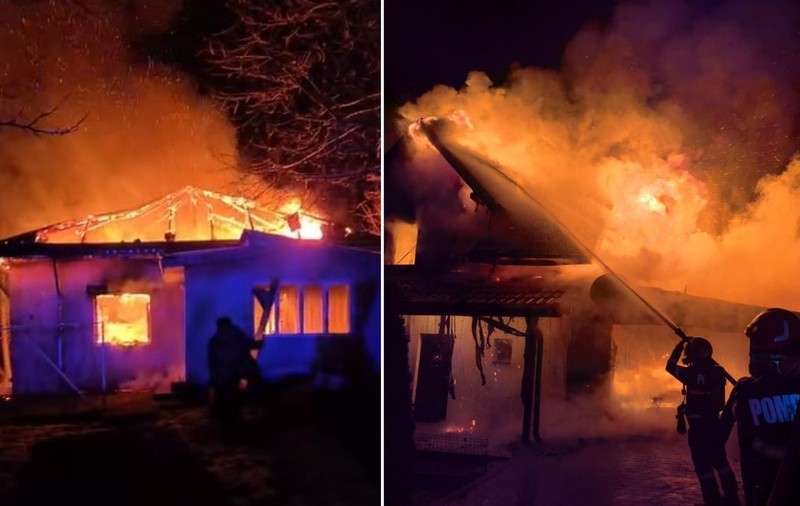 Două case din Botoșani au fost distruse în incendii, în a doua zi de Crăciun. Pompierii au intervenit mai bine de o oră