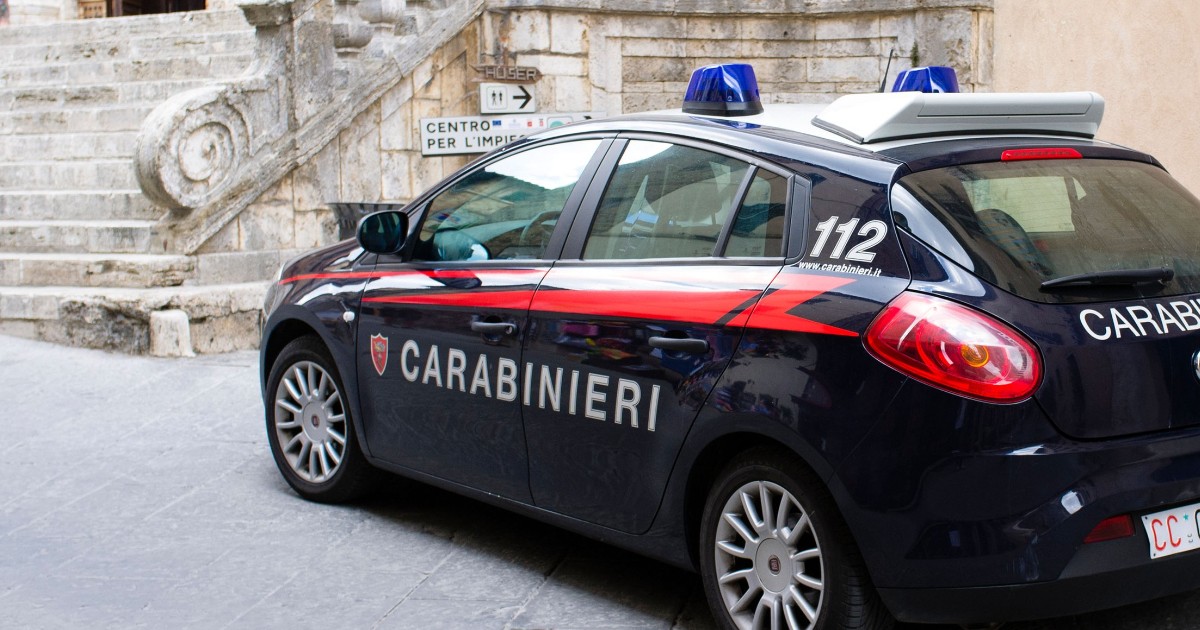 Mașină de poliție Italia.
