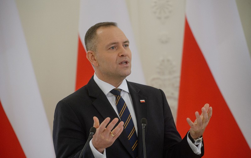 Ce s-a citit pe buzele președintelui Poloniei, furios că un jurnalist l-a întrebat de ce n-a fost deranjat că Vladimir Putin era criminal acum 4 luni