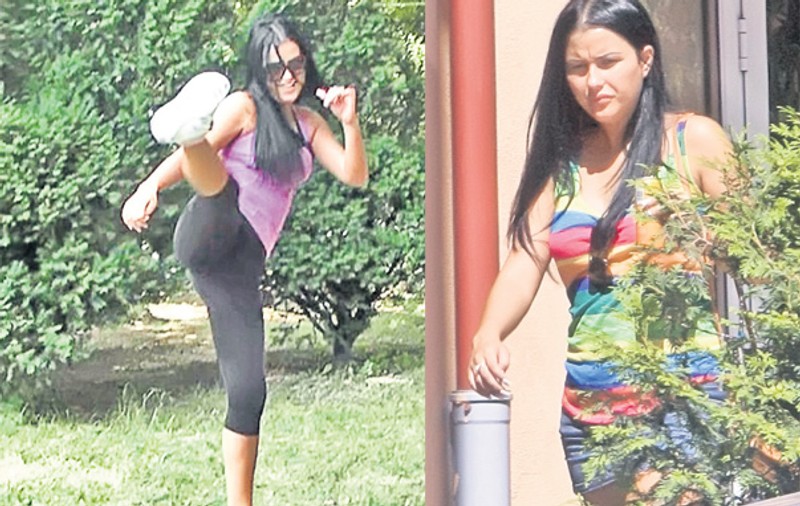 Foto & Video | Daniela Crudu trage tare să dea burta jos