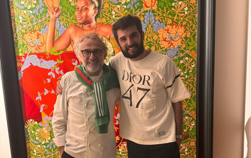 Întâlnire emoționantă între Chef Richard Abou Zaki și Chef Massimo Bottura, numele de legendă al bucătăriei italiene