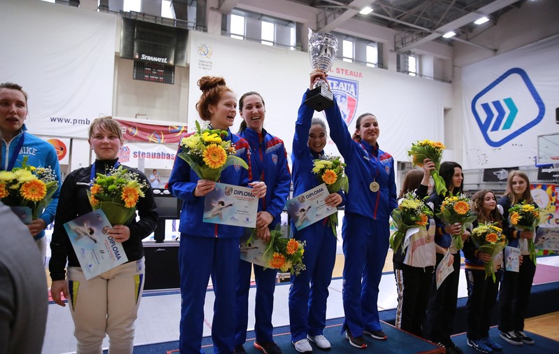 CSA Steaua București a câștigat Cupa Europei la floretă feminin!