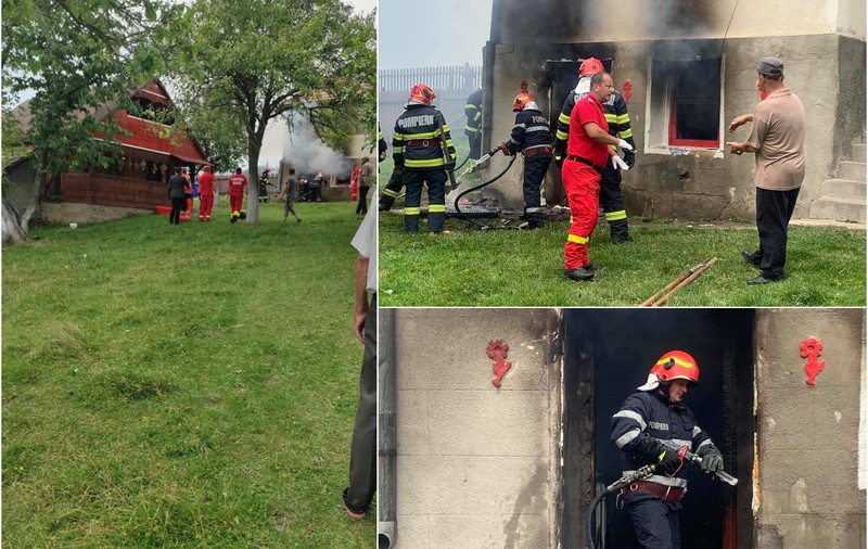 Un băiat de 13 ani a intrat în flăcări, ca să-și salveze bunicii, în Harghita. Sute de mesaje de susținere pentru Adrian