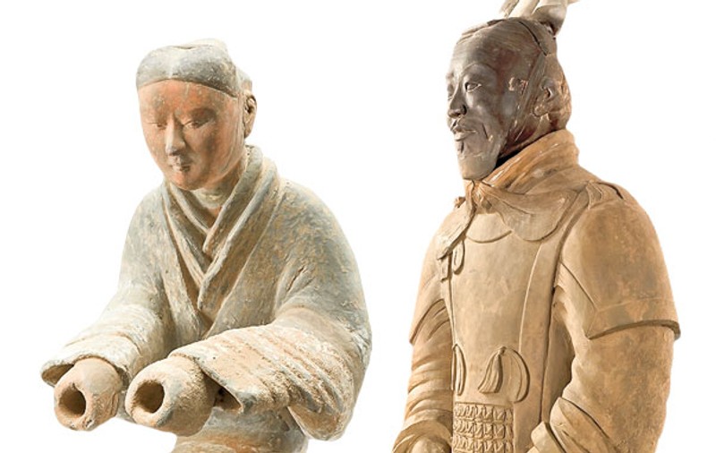 Statuile astea au 2.000 de ani | Celebrii soldaţi chinezi din teracotă, aduşi la Muzeul de Istorie
