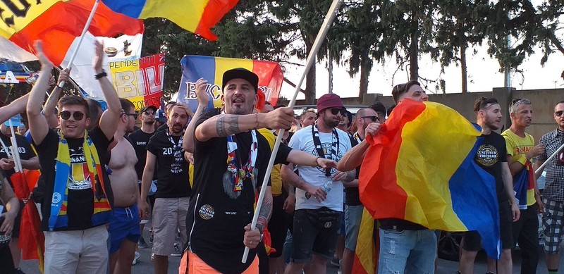 Circa 1.000 de suporterii români i-au încurajat pe tricolori la meciul din Malta