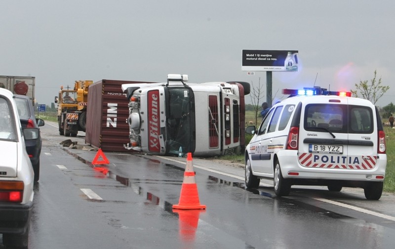 Accident pe DN 1, între Ploieşti şi Braşov