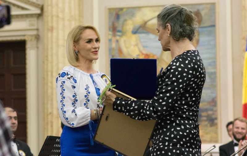 Soprana Felicia Filip și actrița Maia Morgenstern au primit Cheia Orașului București din partea Primarului Capitalei