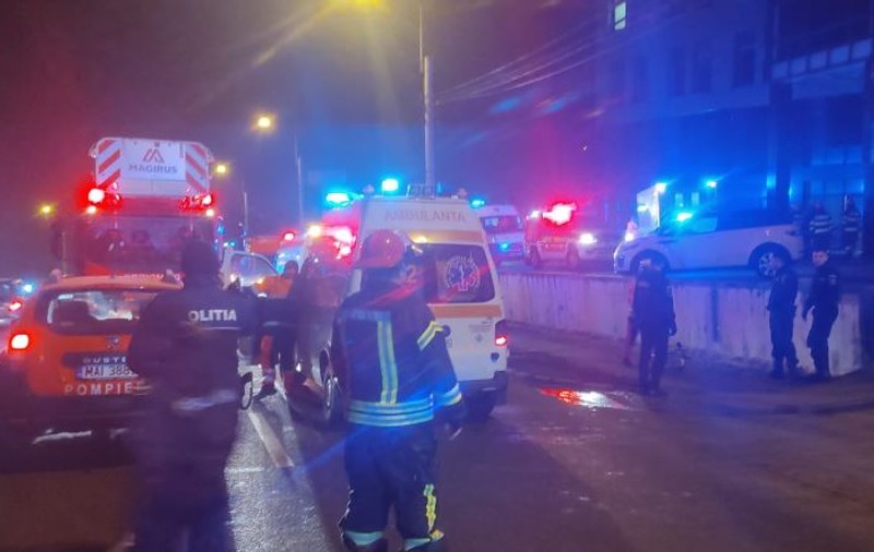 Incendiul de la spitalul privat din Cluj-Napoca a fost provocat de un hoț. Suspectul a fost arestat