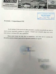 Managerul spitalului a trimis un mesaj angajaţilor de la Primiri-Urgenţe