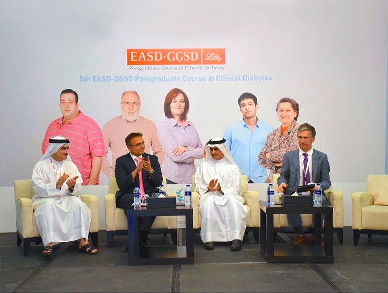 Dan Staner, în 2016, în Dubai, Emiratele Arabe Unite, la o conferință pe tema diabetului | Foto: L'Illustré