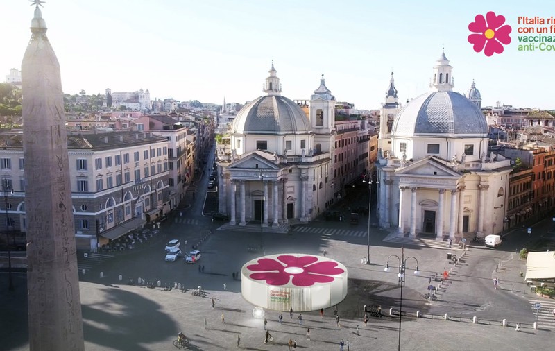 Cum vor arăta centrele de vaccinare anti-COVID din Italia. Au fost proiectate de un arhitect renumit
