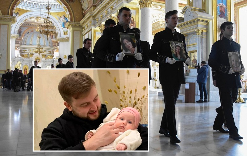 Tatăl care și-a găsit fiica de 3 luni și soția ucise în bombardamentele rusești a murit și el pe front. Se înrolase ca să se răzbune pe ruși