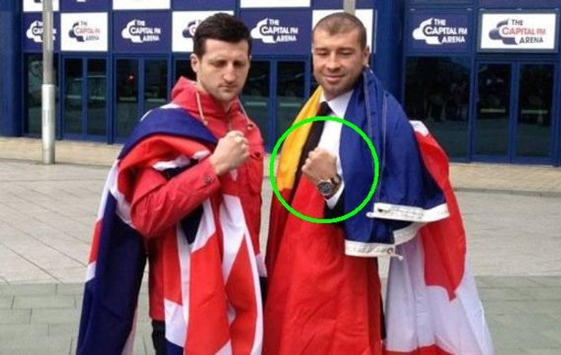 Bute a purtat un ceas de 40.000 de dolari la întâlnirea cu Froch
