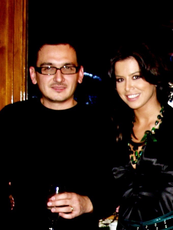 Simona Pătruleasa, alături de prietenul ei, George, care s-a stins din viață