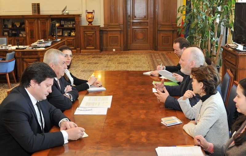 Tăriceanu, după întâlnirea cu Timmermans: ”Ministerul Justiției a adoptat proiectul de lege de modificare a Codului Penal, pentru punerea în acord cu deciziile CCR”