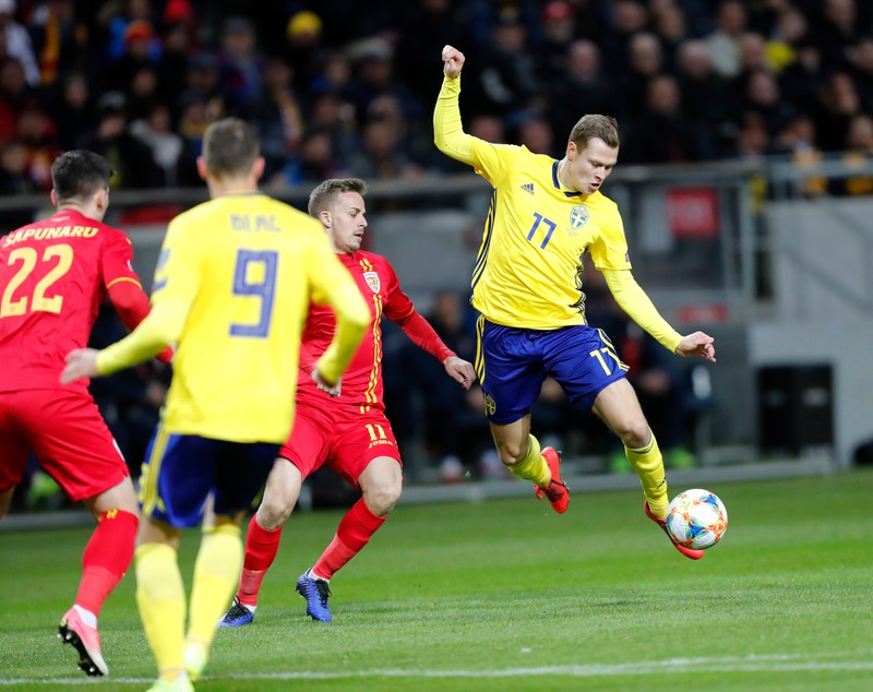 FOTO&VIDEO | Suedia - România 2-1, preliminariile Euro 2020. Debut strâmb pentru tricolori, cu două goluri încasate în 7 minute