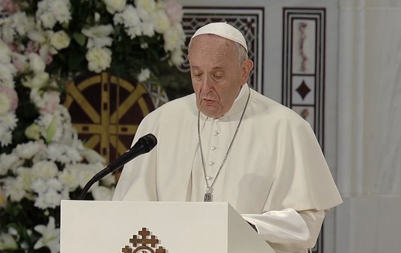 Discursul rostit de Papa Francisc, la Catedrala Mântuirii Neamului. „Să renunțăm la garanțiile comode ale puterii, la ispitirile înșelătoare ale lumescului”