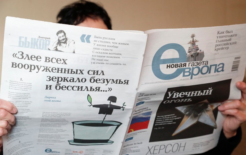 7 zile și 9 ore. Atât a rezistat noul site al publicației ruse independente Novaia Gazeta, până să fie blocat de Kremlin