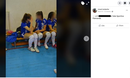 Din fotografiile postate de Ionuț Iordache pe Facebook, se observă cum unele dintre fete încearcă să-și acopere fața la vederea aparatului foto