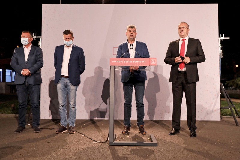Paul Stănescu, Sorin Grindeanu și Vasile Dâncu