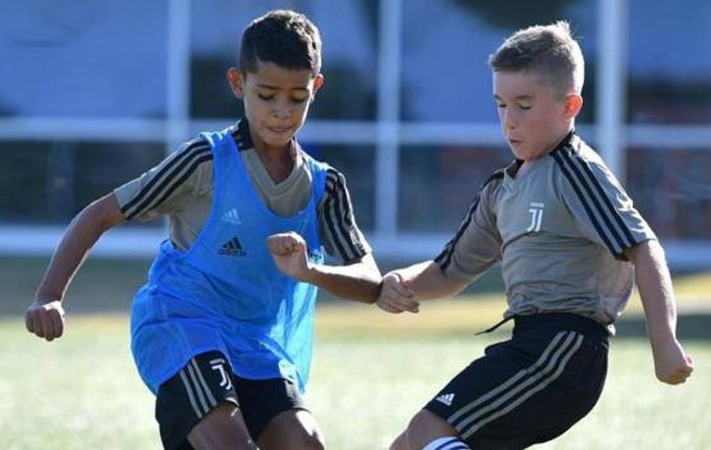 Cristianinho, fiul lui Cristiano Ronaldo, junior la Juventus Under 9