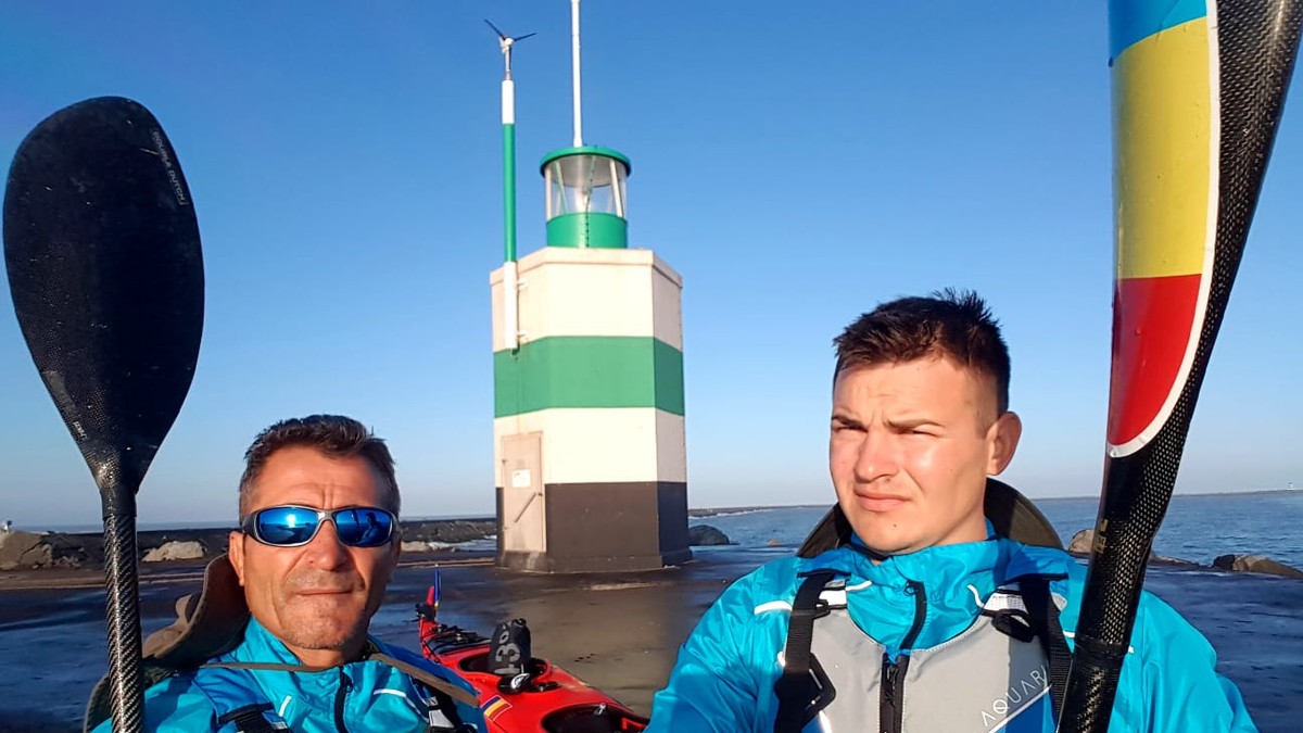 Un viitor polițist a fost într-o expediție unică, de la Marea Nordului până la Marea Neagră A străbătut peste 3.300 de kilometri cu caiacul, pe râurile și fluviile Europei