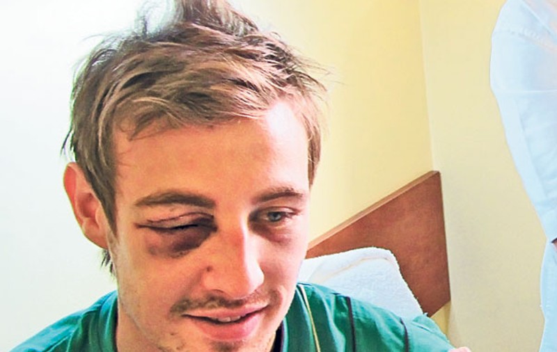 «Oţelarul» Cristi Sârghi şi-a recăpătat zâmbetul, chiar dacă este încă pe patul de spital: «Totul va fi bine. Revin»