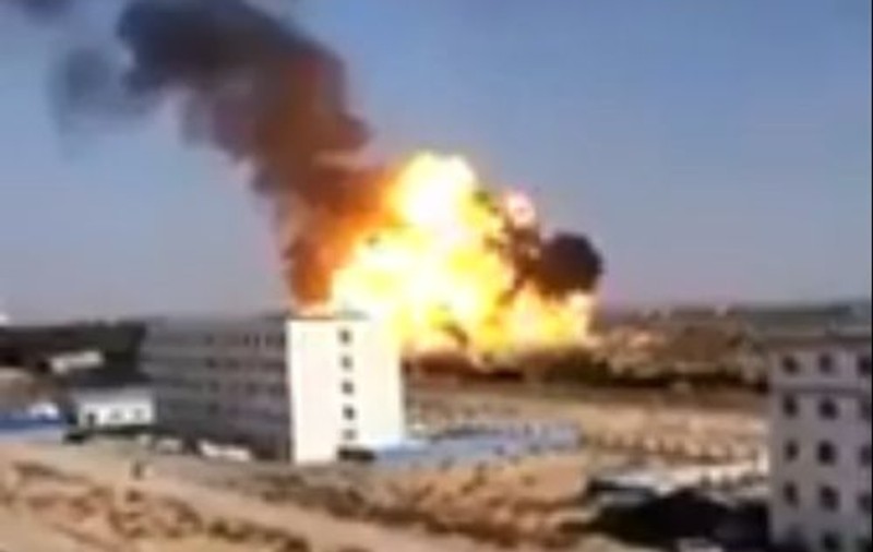 VIDEO | Explozie la un combinat chimic din China. Trei persoane au murit
