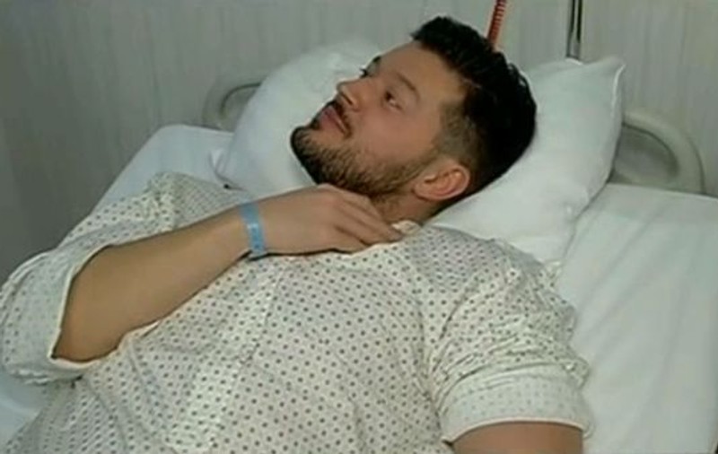 FOTO | Victor Slav a fost speriat înainte operație. Imagini cu prezentatorul TV pe patul de spital