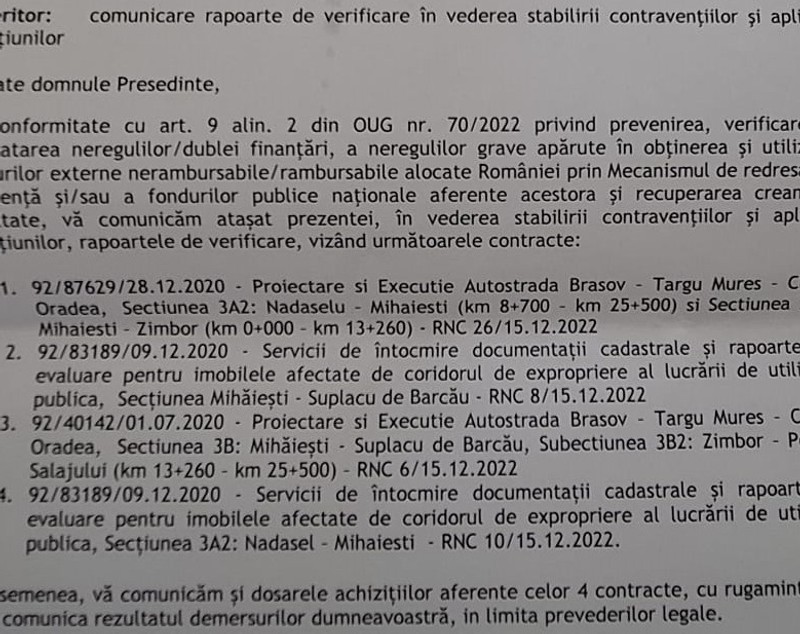 Care sunt segmentele de autostradă care au pierdut finanțarea din PNRR. „Nereguli grave” la utilizarea fondurilor externe nerambursabile