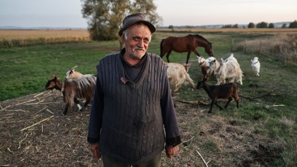 Gheorghe Vasile Hogaș din satul Spiești, Neamt. Sursa foto: Vlad Chirea
