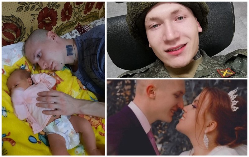 Văduva unui soldat rus de 19 ani mort în Ucraina: „Fericirea a durat 4 zile. Ar fi fost un tată minunat!”