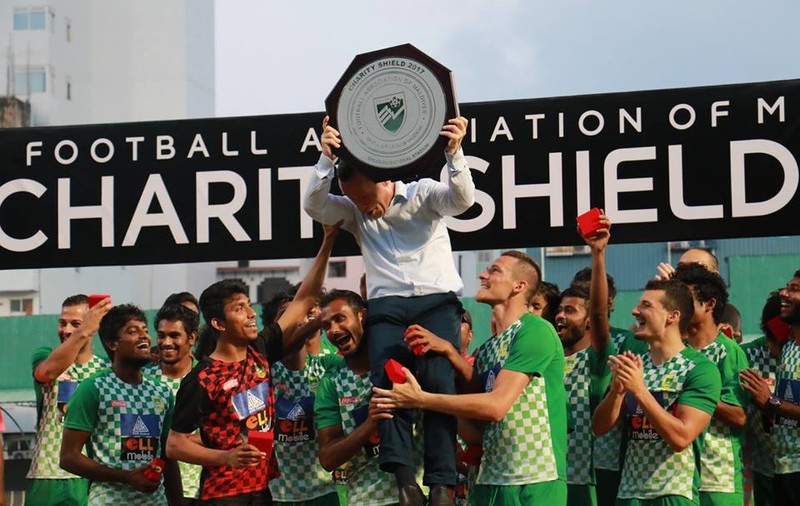 Fotbalistul Andrei Cordoș a câștigat primul trofeu în Maldive / GALERIE FOTO & VIDEO