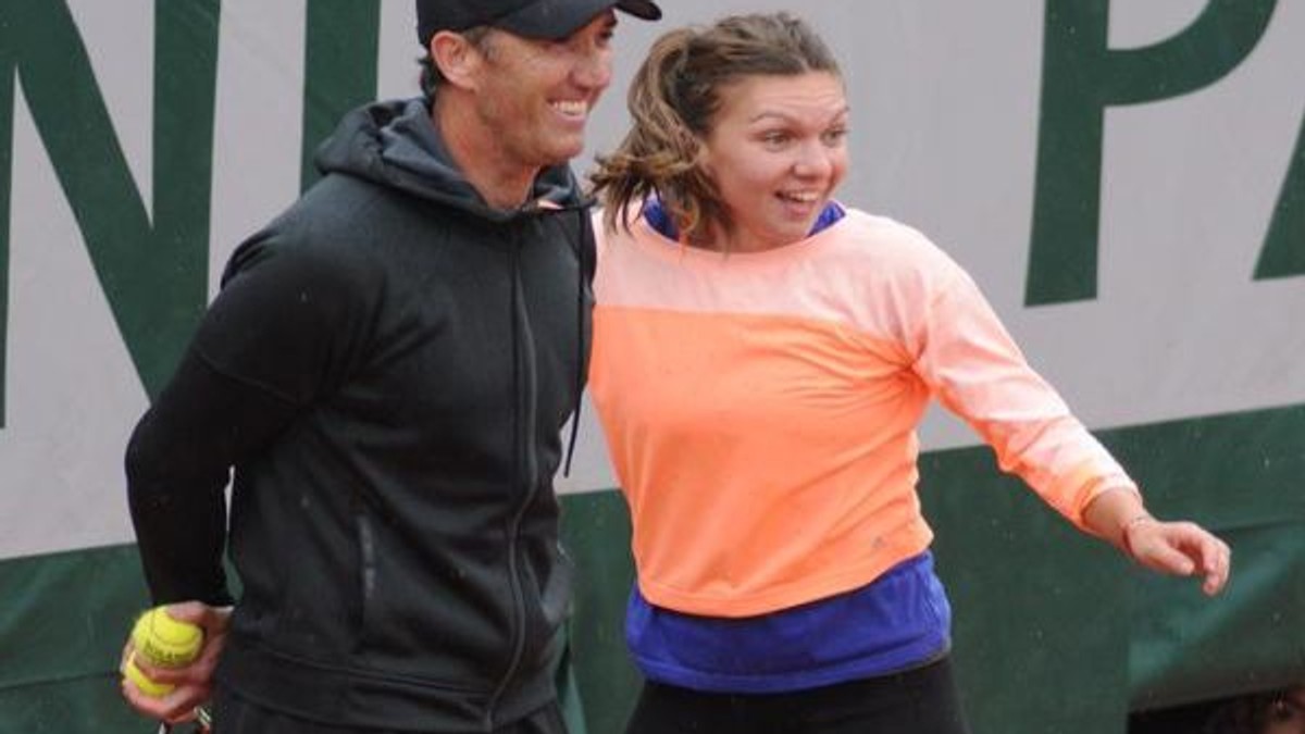 Simona Halep a avut un mesaj special pentru Darren Cahill