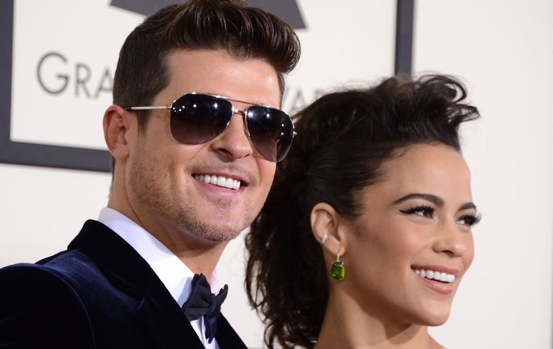 La Hollywood se poate! Robin Thicke a organizat o petrecere pentru un moment TRIST din VIAŢA LUI
