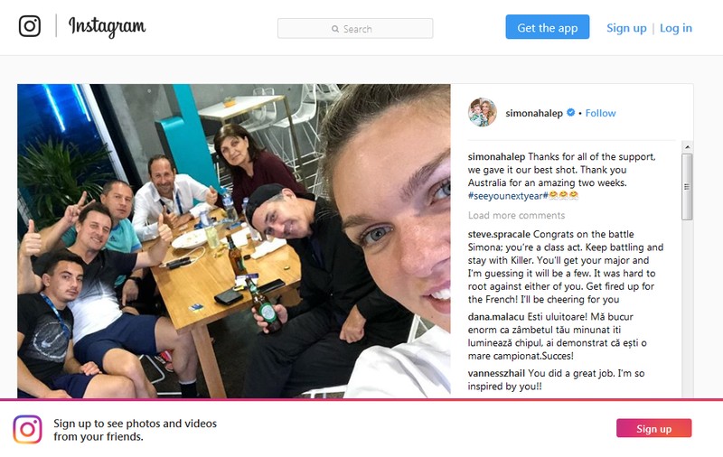Cum și-a revenit Simona Halep după înfrângerea din finala Australian Open 2018: ”M-am dres cu o...”