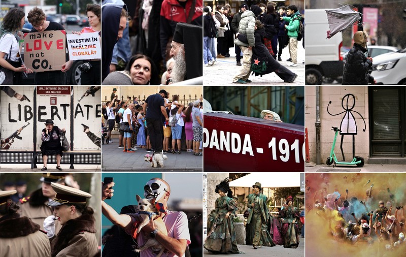 FOTOREPORTAJ. Orașul de zi cu zi, prin lentila fotoreporterului Dumitru Angelescu. 12 luni în București, în 12 imagini