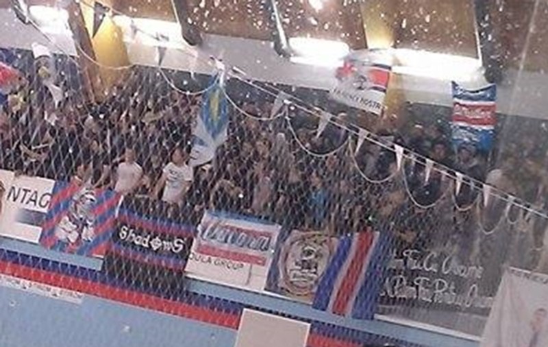 Adio, FCSB! Fanii Stelei au făcut o atmosferă senzațională la polo / VIDEO