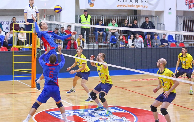 Divizia A1 la volei masculin, etapa a 22-a, ultima a sezonului regular. Steaua bate și încheie pe primul loc. Rezultate